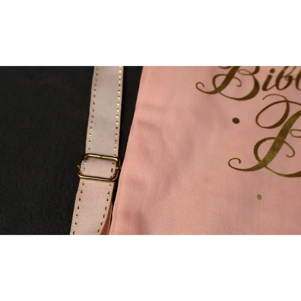 Disney Parks Bibbidi Bobbidi Boutique Cinch Sac Bag Backpack Sparkle Crown Gold - Picture 5 of 10